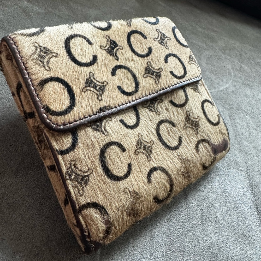 Celine Pony Hair Wallet
